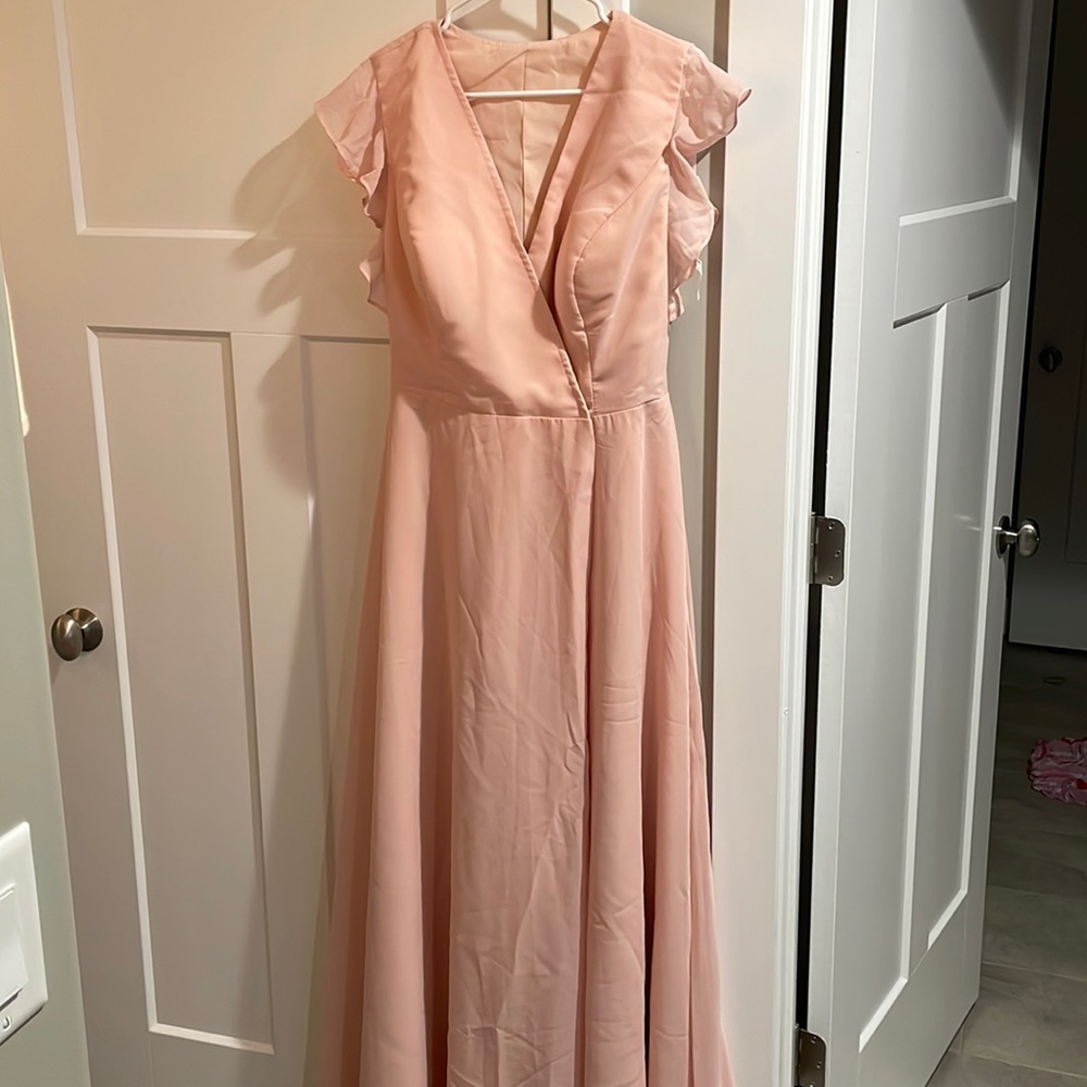 Pink gown